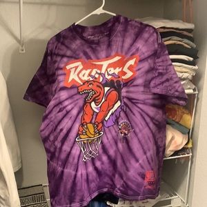 Tie dye Toronto Raptors shirt
